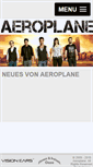 Mobile Screenshot of aeroplane-music.com